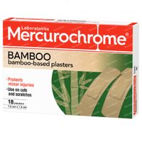 Mercurochrome Bamboo Based 18 pleisters