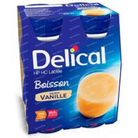 Delical Melkdrank HP-HC Vanille 360kcal 4x200 ml