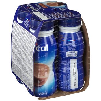 Delical Melkdrank HP-HC Chocolade 4x200 ml