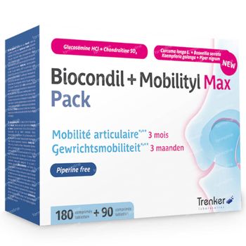 Biocondil + Mobilityl Max DUO 180+90 comprimés