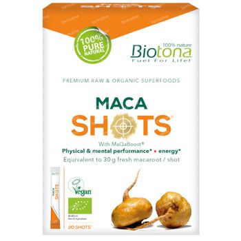 Biotona Maca Shots 20x2,2 g