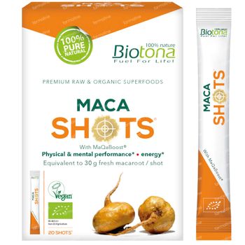 Biotona Maca Shots 20x2,2 g