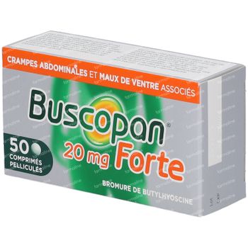 Buscopan Forte 20mg - Buikkrampen 50 tabletten
