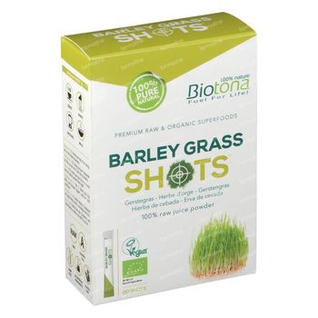 Biotona Barley Grass Raw Shots 20x2,2 g
