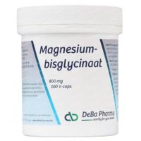 Deba Pharma Bisglycinate de Magnésium 800mg 100 capsules