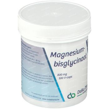 Deba Pharma Magnesiumbisglycinaat 800mg 100 capsules