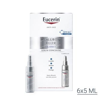 Eucerin Hyaluron-Filler + 3x Effect Serum Concentraat 6x5 ml