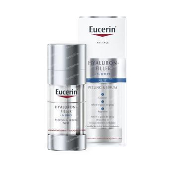 Eucerin Hyaluron-Filler + 3x Effect Peeling & Serum Nuit 30 ml