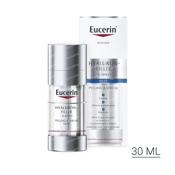 Eucerin Hyaluron-Filler + 3x Effect Peeling & Serum Nuit 30 ml