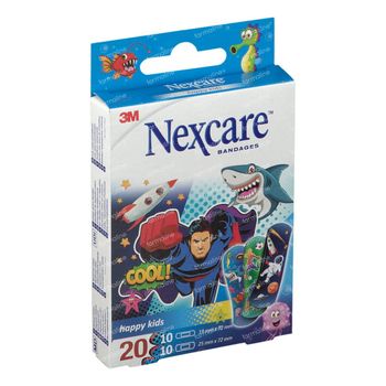 Nexcare Happy Kids Cool 20 pansements