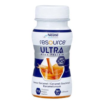 Resource Ultra Karamel Nieuwe Formule 4x125 ml