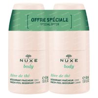 Nuxe Body Rêve de Thé Déodorant Fraîcheur 24h DUO 2x50 ml déodorant