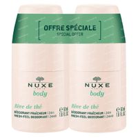 Nuxe Body Rêve de Thé Fresh-Feel Deodorant 24h DUO 2x50 ml deodorant