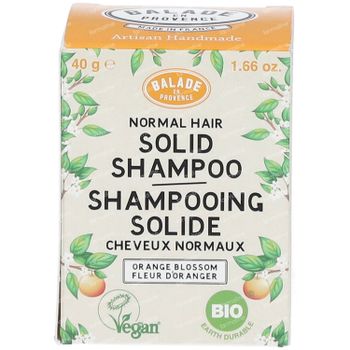 Balade en Provence Solid Shampoo Normaal Haar Orange Blossom 40 g