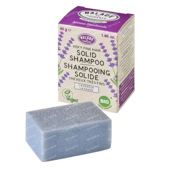 Balade en Provence Solid Shampoo Zeer Dun Haar Lavendel 40 g