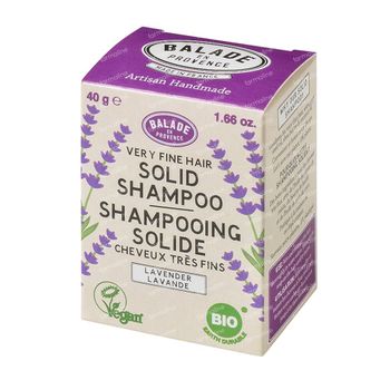 Balade en Provence Solid Shampoo Zeer Dun Haar Lavendel 40 g