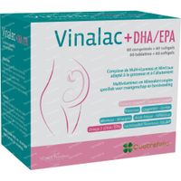 Vinalac + DHA/EPA 60+60 comprimés