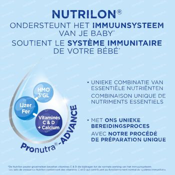 Nutrilon 1+ Peuter Groeimelk Kinderen vanaf 1 jaar Flesvoeding 800g  800 g