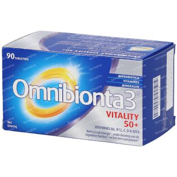 Omnibionta® 3 Vitality 50+ 90 tabletten