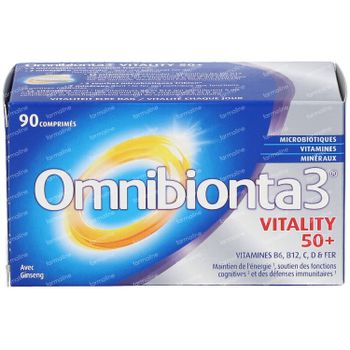 Omnibionta® 3 Vitality 50+ 90 comprimés