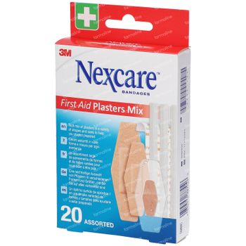 Nexcare First Aid Mix 20 stuks