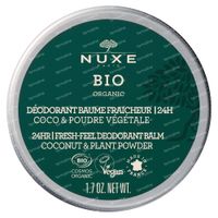 Nuxe Bio Organic Fresh-Feel Deodorant Balsem 24h Kokosnoot & Plant Powder 50 g