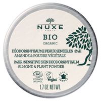 Nuxe Bio Organic Deodorant Balsem 24h Gevoelige Huid Amandel & Plant Powder 50 g