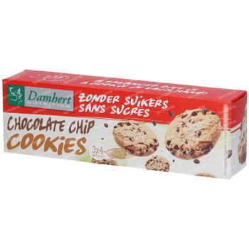 Damhert Zonder Suikers Chocolate Chip Cookies 90 g