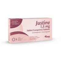 Justine 1,5 mg 1 tablet