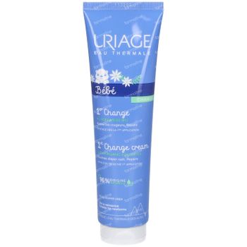 Uriage Baby 1st Change Cream with Organic Edelweiss Nieuwe Formule 100 ml