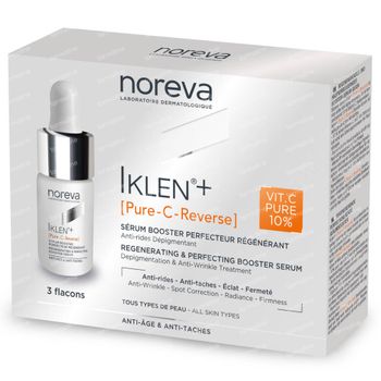Noreva Iklen+ [Pure-C-Reverse] Regenerating & Perfecting Booster Serum 3x8 ml