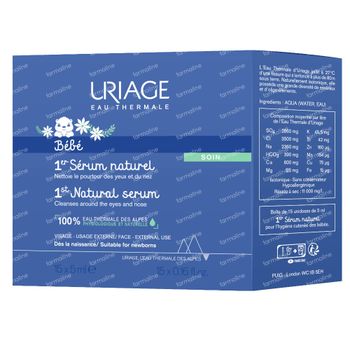 Uriage Baby 1st Natural Serum Nieuwe Formule 15x5 ml