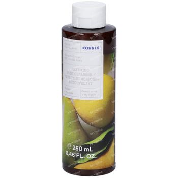 Korres Bergamot Pear Renewing Body Cleanser 250 ml