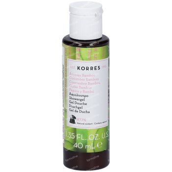 Korres Cucumber Bamboo Renewing Body Cleanser 40 ml