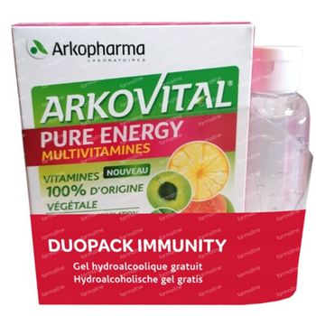 Arkovital Pure Energy DUO + Handgel GRATIS 2x30 tabletten