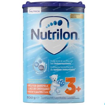Nutrilon 3+ Peuter Groeimelk Kinderen vanaf 3 jaar Flesvoeding 800g 800 g
