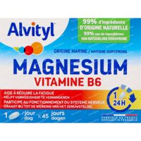 Alvityl® Magnesium Vitamine B6 45 comprimés