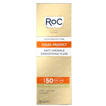RoC Soleil-Protect Anti Wrinkle Smoothing Fluid SPF50 50 ml