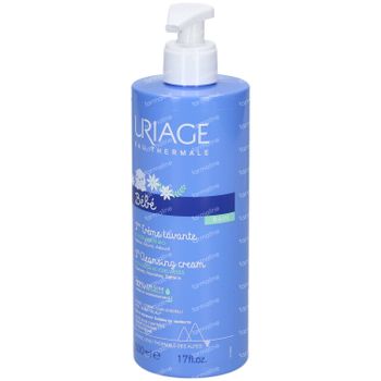 Uriage Baby 1st Cleansing Cream with Organic Edelweiss Nieuwe Formule 500 ml