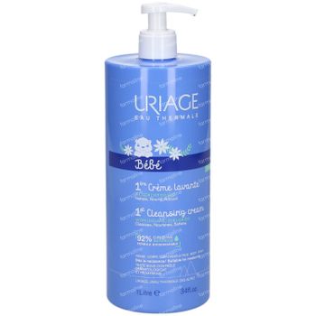 Uriage Baby 1st Cleansing Cream with Organic Edelweiss Nieuwe Formule 1 l