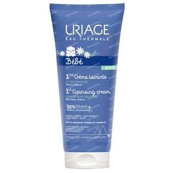 Uriage Baby 1st Cleansing Cream with Organic Edelweiss Nieuwe Formule 200 ml