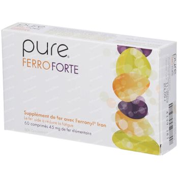 Pure Ferro Forte 60 tabletten