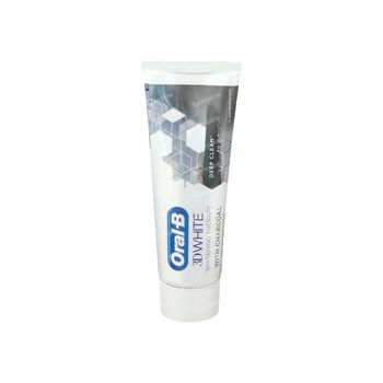 Oral-B Tandpasta 3D White Whitening Therapy Charcoal 75 ml