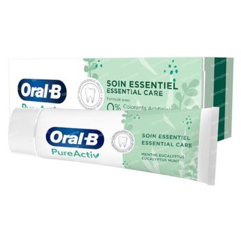 Oral-B Tandpasta Pure Active 0% Essential Care 75 ml