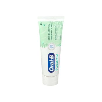 Oral-B Tandpasta Pure Active 0% Essential Care 75 ml