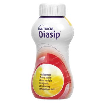 Diasip Vanille Nouveau Modèle 4x200 ml