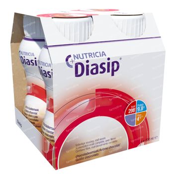 Diasip Chocolate New Model 4x200 ml