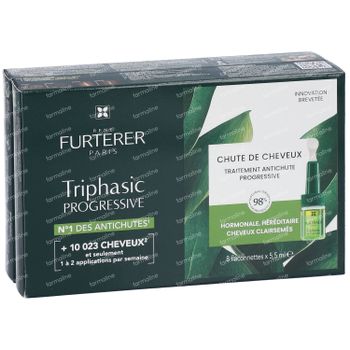 René Furterer Triphasic Progressive Serum 8x5,5 ml flacons