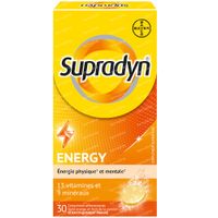 Supradyn® Energy 30 comprimés effervescents