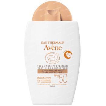 Avène Zon Getinte Minerale Fluide SPF50+ 40 ml